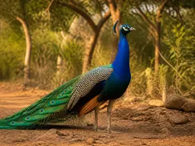 Indian peacock