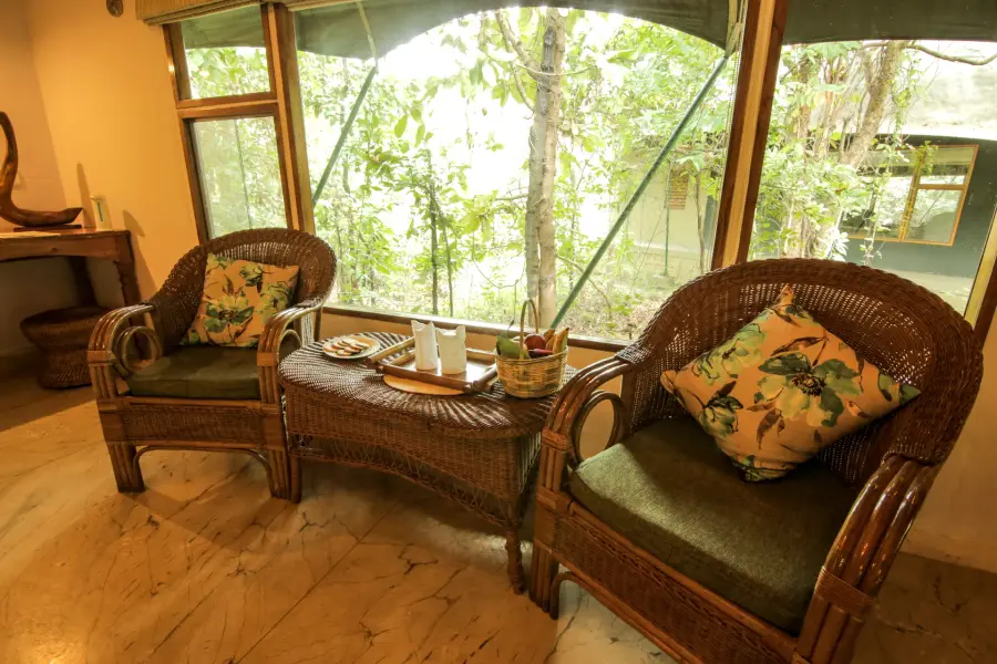 Luxury safari tent at a jungle camp near Pench’s Turia gate (photo 5)