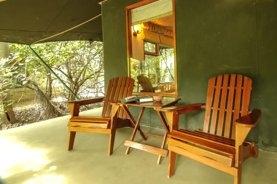 Luxury safari tent at a jungle camp near Pench’s Turia gate (photo 6)
