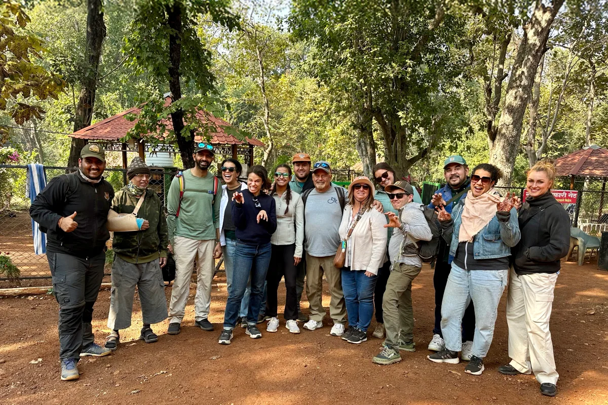 Wild Excursions travellers enjoying a safari
